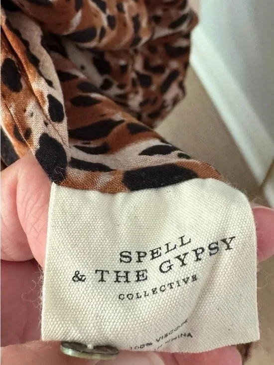 Spell Saphari Strappy Boho Dress - Picture 5 of 10